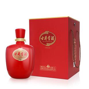 【官方直营】古井贡酒 红大坛 50度2.5L 坛装白酒 送爸爸老丈人