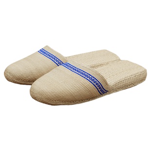 特色手工艺蒲草编织草编鞋山东博兴草编技艺拖鞋居家养脚休闲草鞋