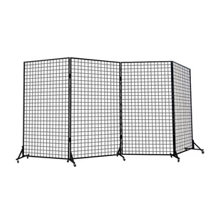 折叠网格展示架幼儿园作品书画书法美术展览网架摄影移动户外展示