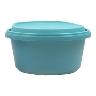 高端锁扣打包盒带盖圆形一次性餐盒酸菜鱼小龙虾打包专用商用防漏