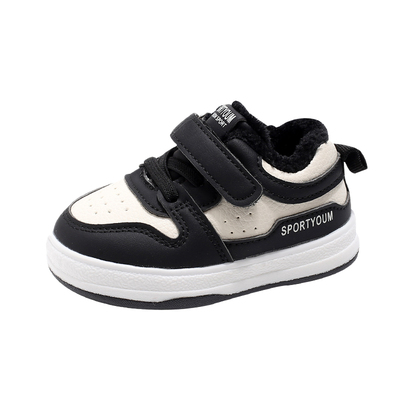 儿童棉鞋冬季运动加绒保暖学步鞋