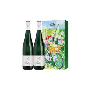DR.Loosen德国名庄露森摩泽尔雷司令半甜型白葡萄酒年货礼盒送礼