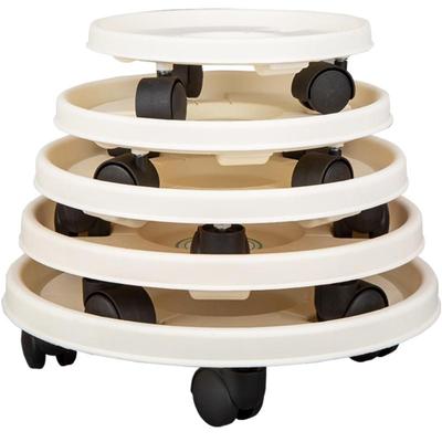 爱丽思加厚移动托盘底座万向轮