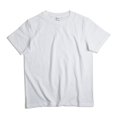 圆领短袖T恤260g不透肉纯色