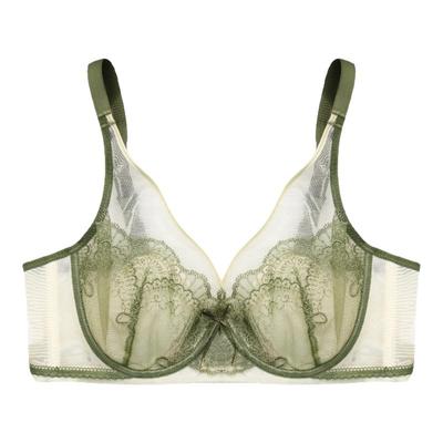 思兰芬软钢圈防下垂兔耳网纱蕾丝