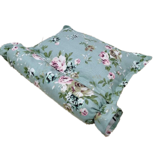 中草药决明子颈椎枕头 荞麦壳薰衣草菊花助眠理疗脖子小圆柱糖果