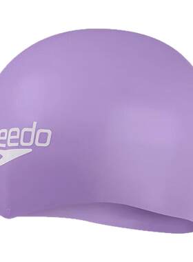 Speedo/速比涛3D塑膜钢盔帽泳帽