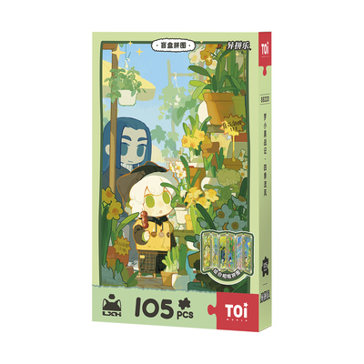 TOI图益罗小黑战记屏风立牌盲盒