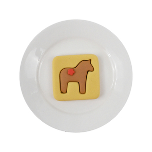 新年马ins卡通饼干模具2026马年曲奇立体diy按压式家用烘焙工具