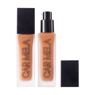 卡梅拉黄黑皮亚裔粉底液遮瑕欧美深色古铜小麦色美黑男士粉底调和