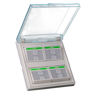 家用灯暖浴霸开关四开卫生间4开浴室四合一带盖荧光86型防水面板