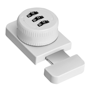 办公桌抽屉锁免打孔柜子锁柜门密码锁家用衣柜锁铁皮柜文件柜锁