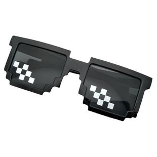 网红搞怪像素墨镜帅气风蛋仔马赛克眼镜儿童男孩女生日派对太阳镜