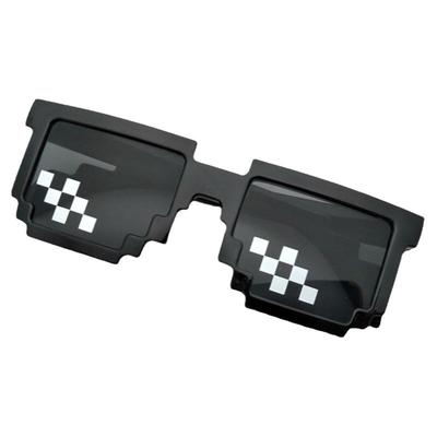 高品质马赛克眼镜像素墨镜