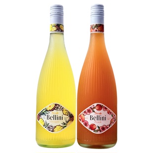 BELLINI卡奈拉Canella嘉奈拉贝莉妮白桃子起泡酒气泡草莓葡萄果酒