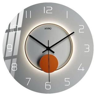 钟表挂钟客厅家用时尚2025新款时钟挂墙餐厅现代简约艺术石英钟表