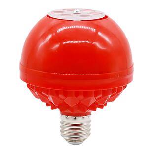 七彩旋转变色福字灯泡新年节日喜庆投影氛围发财灯led装饰气氛灯