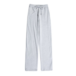 初中高中学生少女生加长裤子夏季薄款棉质宽松阔腿运动裤直筒休闲