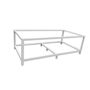 铝合金花箱户外庭院种菜专用箱阳台花盆种树箱抹角框架瓷砖种植箱