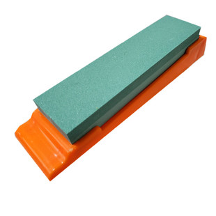 80目开刃绿碳化硅磨刀石 400目油石1000细磨粗磨家用磨石菜刀开刃