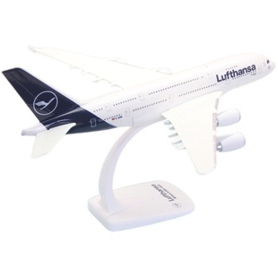 拼装出口成品飞机模型空客A380阿联酋350达美航空客机礼品摆件ABS