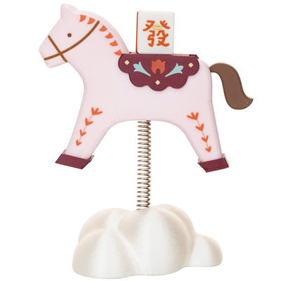 车载吉祥招财马摆件有趣装饰礼物