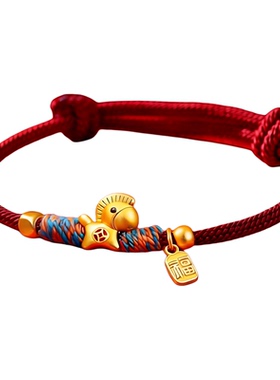 普陀山文创2026马上有钱小马手链