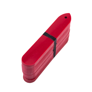 新款一字打孔塑料园艺标签花卉标签标牌绿植多肉标签兰花标签10x2