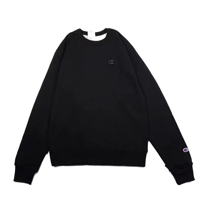 加绒套头加绒刺绣情侣宽松卫衣