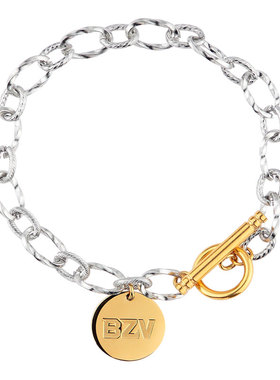 BZV原创金银OT扣中性防掉色手链