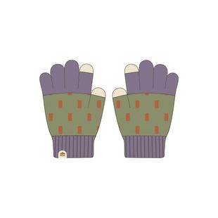 KK树儿童手套可触屏宝宝秋冬季五指针织保暖男童女孩分指小学生厚