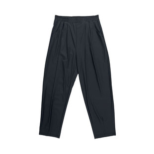 300斤大码胖mm冰丝哈伦裤子女夏薄款高腰宽松休闲小脚九分萝卜裤