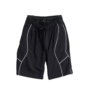 pushBUTTON春夏款女士拼接牛仔短裤银泰百货精品 301596