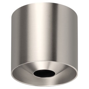 包豪斯床头吊灯射灯不锈钢银色卧室可升降开孔吸顶式吊线灯中古风