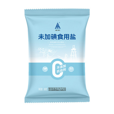 嘉州食盐未加碘食用盐260g*10袋