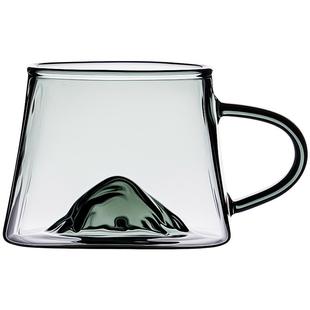 捷安玺观山茶杯喝茶专用玻璃主人杯单杯高端个人专用功夫品茗杯子