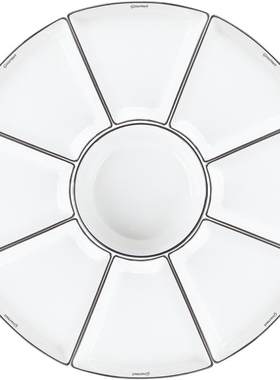 团圆拼盘餐具组合过年陶瓷盘子