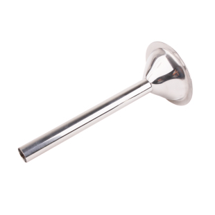 厂家生产加厚家用手动加长不锈钢绞肉机灌香肠漏斗肠衣漏斗灌肠管