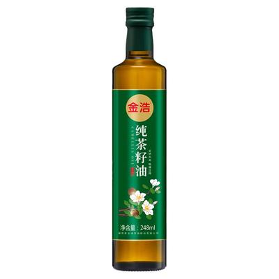 【特惠茶油】金浩纯茶籽油山茶油物理压榨食用油248ml