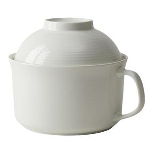 即物陶瓷泡面碗带盖宿舍用学生个人专用大汤碗一人食碗筷餐具家用