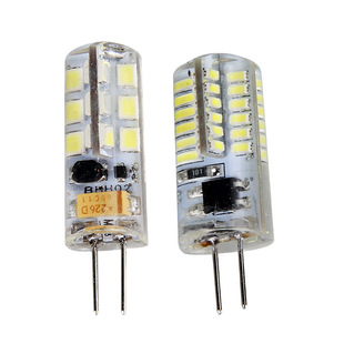 G4灯珠12vled插脚灯泡吊灯插泡220V小灯泡g9超亮强光替卤素灯水晶