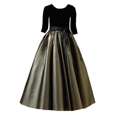 女童高档公主裙儿童钢琴演出服冬