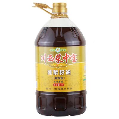 非转基因菜籽油食用油5L产地直供