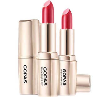 高伯诗口红持久保湿不易沾杯不脱色学生亮润贝彩唇膏高柏诗旗舰店