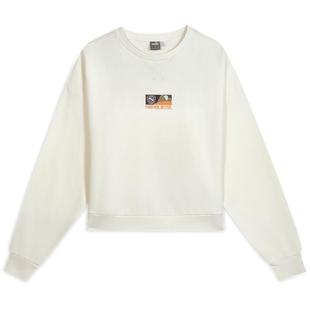 PUMA彪马 女子运动休闲印花圆领卫衣 BETTER SPORTSWEAR 681930