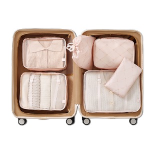 eachy旅行收纳袋便携行李箱整理包旅游衣物衣服出行内衣分装袋