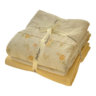 床上用品2026新款全棉四件套纯棉被套床单被罩床笠学生宿舍三件套