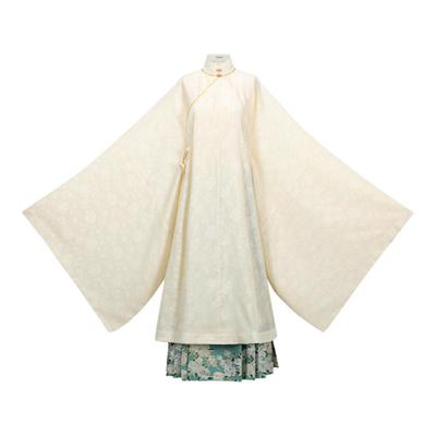 林少春氛围感立领斜襟晚明风汉服