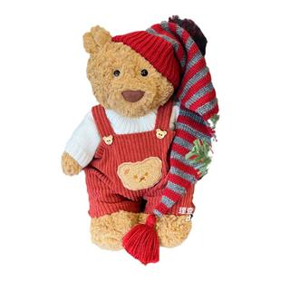 Jellycat巴塞罗熊衣服圣诞套装Nici小熊玩偶圣诞帽丹麦帽毛衣娃衣
