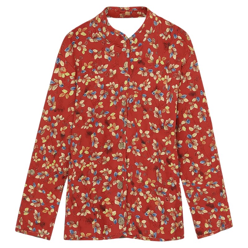 胖妈妈棉衣冬装短款棉服外套大码